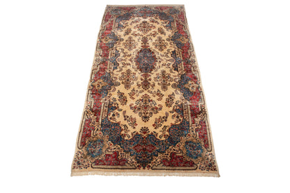 9x20 Vintage Kerman Carpet