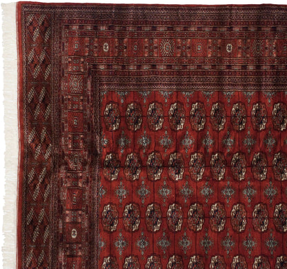 10x10 Vintage Fine Bokhara Square Carpet