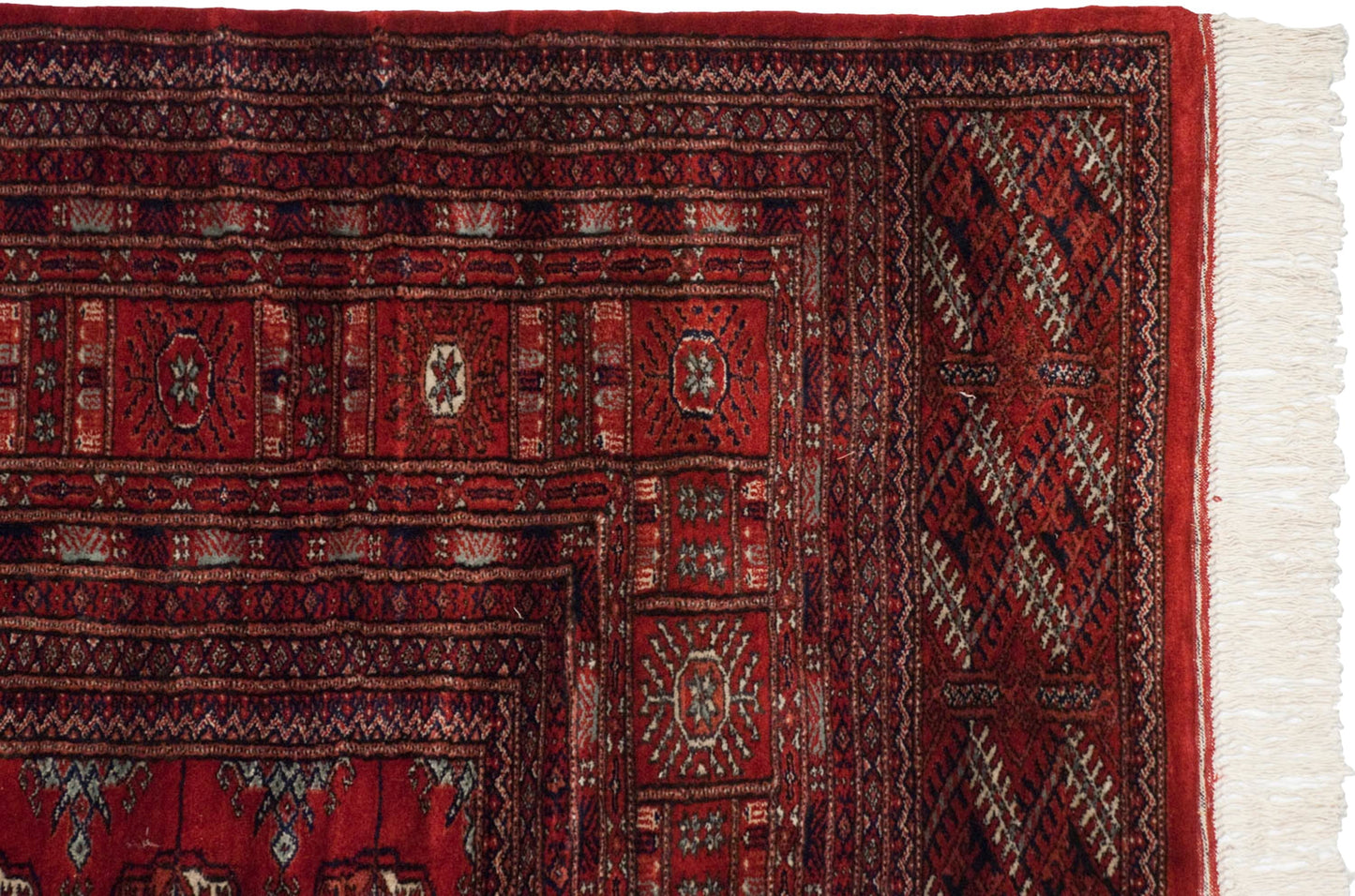 10x10 Vintage Fine Bokhara Square Carpet