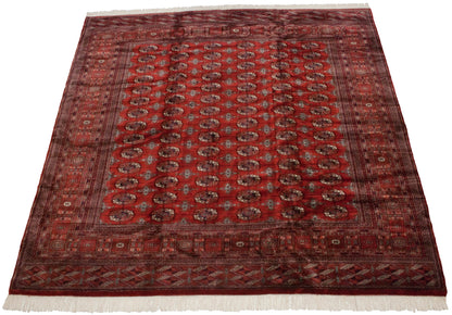 10x10 Vintage Fine Bokhara Square Carpet