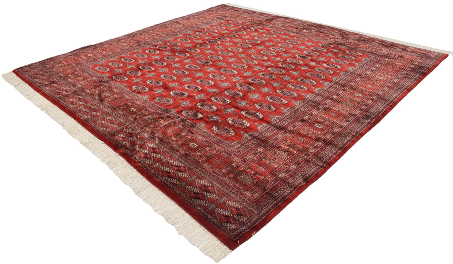 10x10 Vintage Fine Bokhara Square Carpet