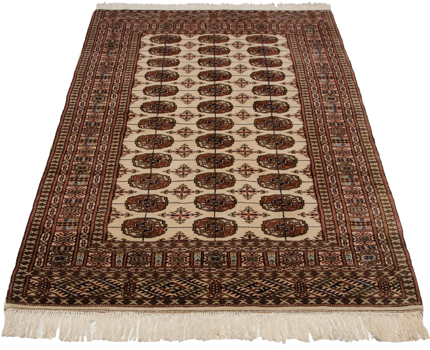 4x6 Vintage Fine Bokhara Rug