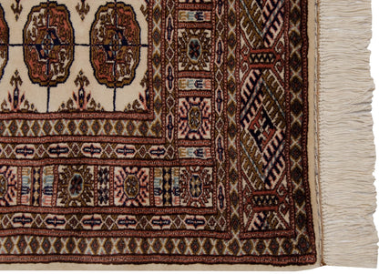 4x6 Vintage Fine Bokhara Rug