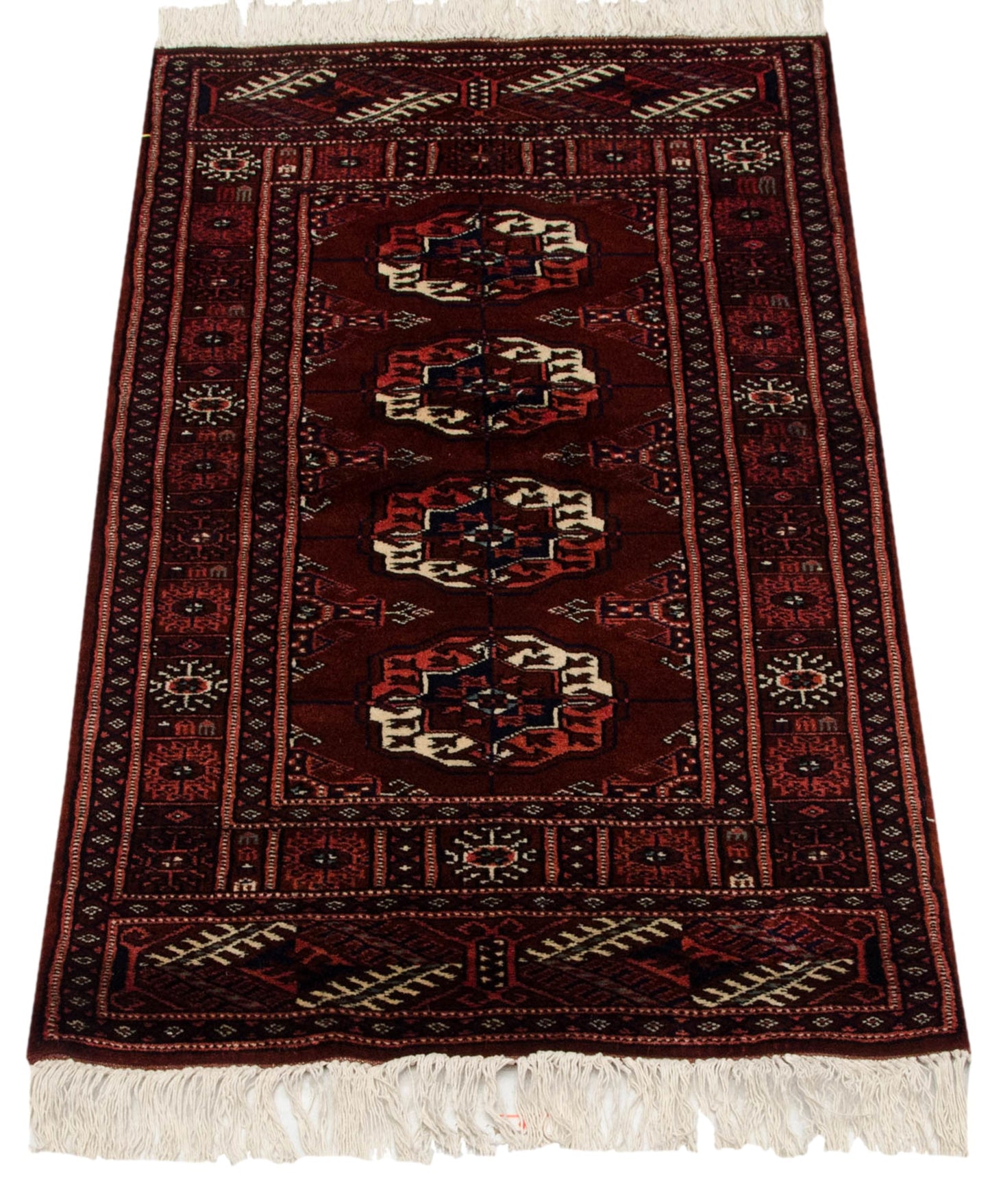 2x3 Vintage Fine Bokhara Rug Mat