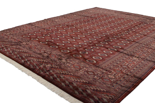 12x14.5 Vintage Fine Bokhara Carpet