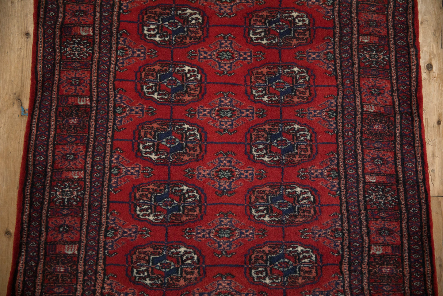 2.5x24 Vintage Fine Bokhara Rug Runner