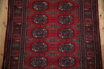 2.5x24 Vintage Fine Bokhara Rug Runner