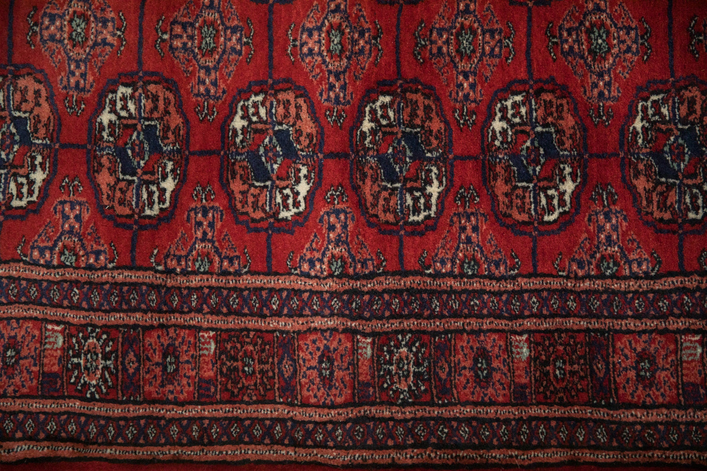 2.5x24 Vintage Fine Bokhara Rug Runner