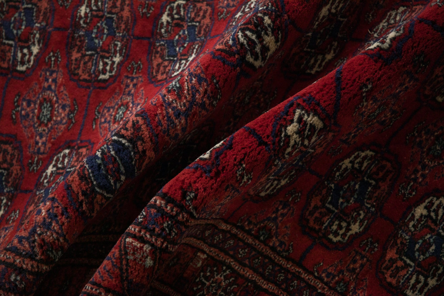 2.5x24 Vintage Fine Bokhara Rug Runner