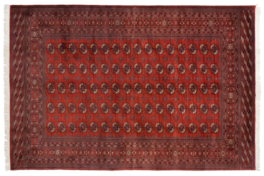 9x12.5 Vintage Fine Bokhara Carpet