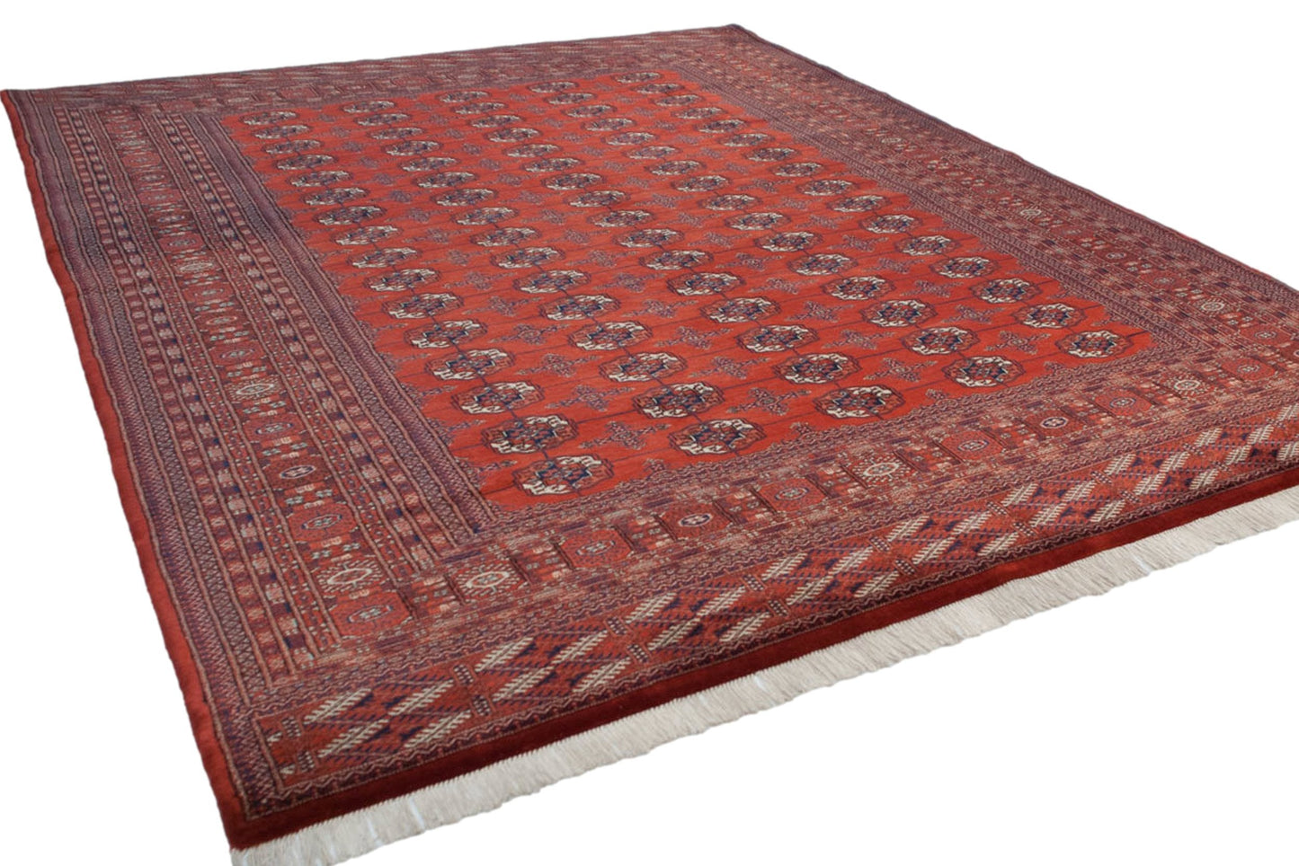 9x12.5 Vintage Fine Bokhara Carpet