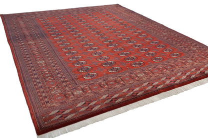 9x12.5 Vintage Fine Bokhara Carpet