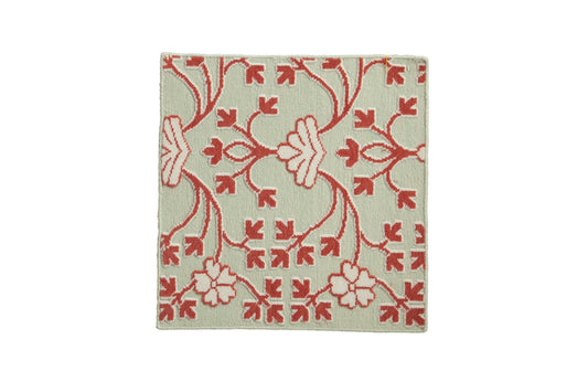2x2 New Indian Samarkand Design Square Rug Mat