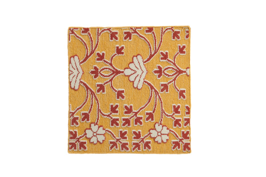 2x2 New Indian Samarkand Design Square Rug Mat
