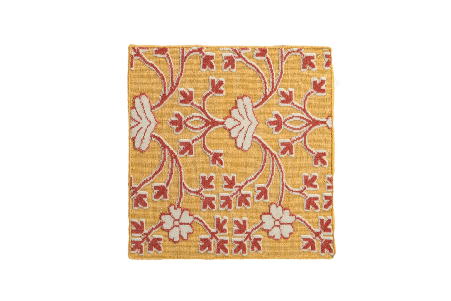 2x2 New Indian Samarkand Design Square Rug Mat