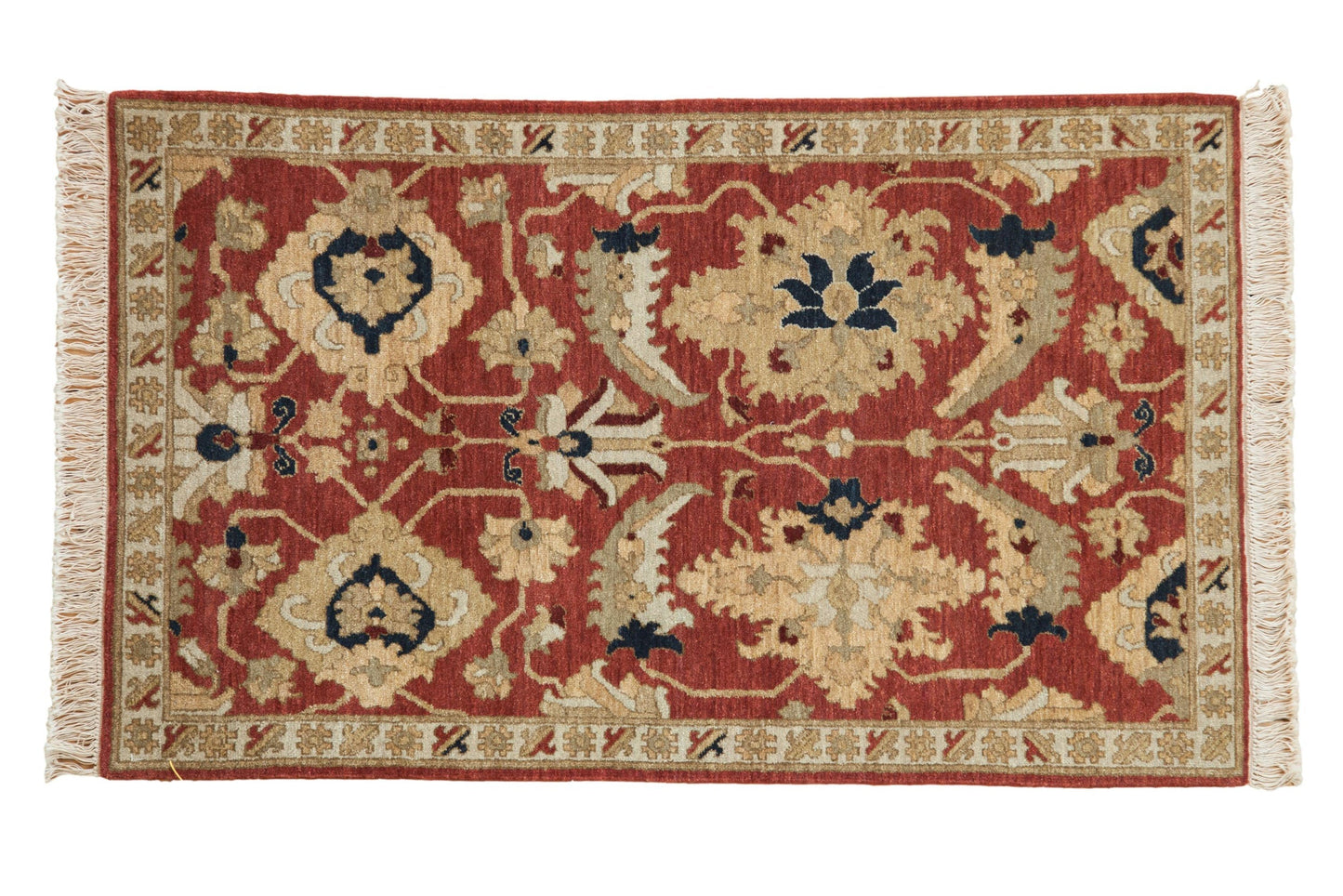 3x5 Vintage Armenian Sultanabad Design Rug