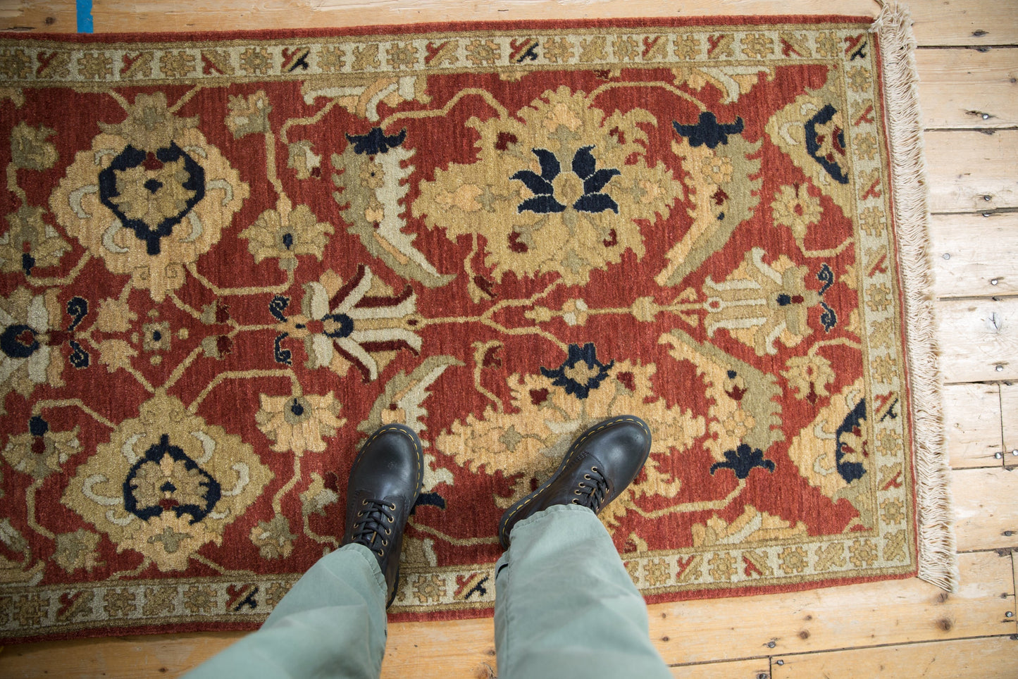 3x5 Vintage Armenian Sultanabad Design Rug