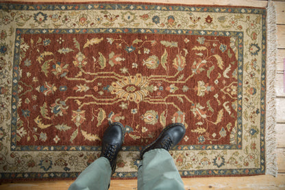 3x5 Vintage Armenian Lilihan Design Rug