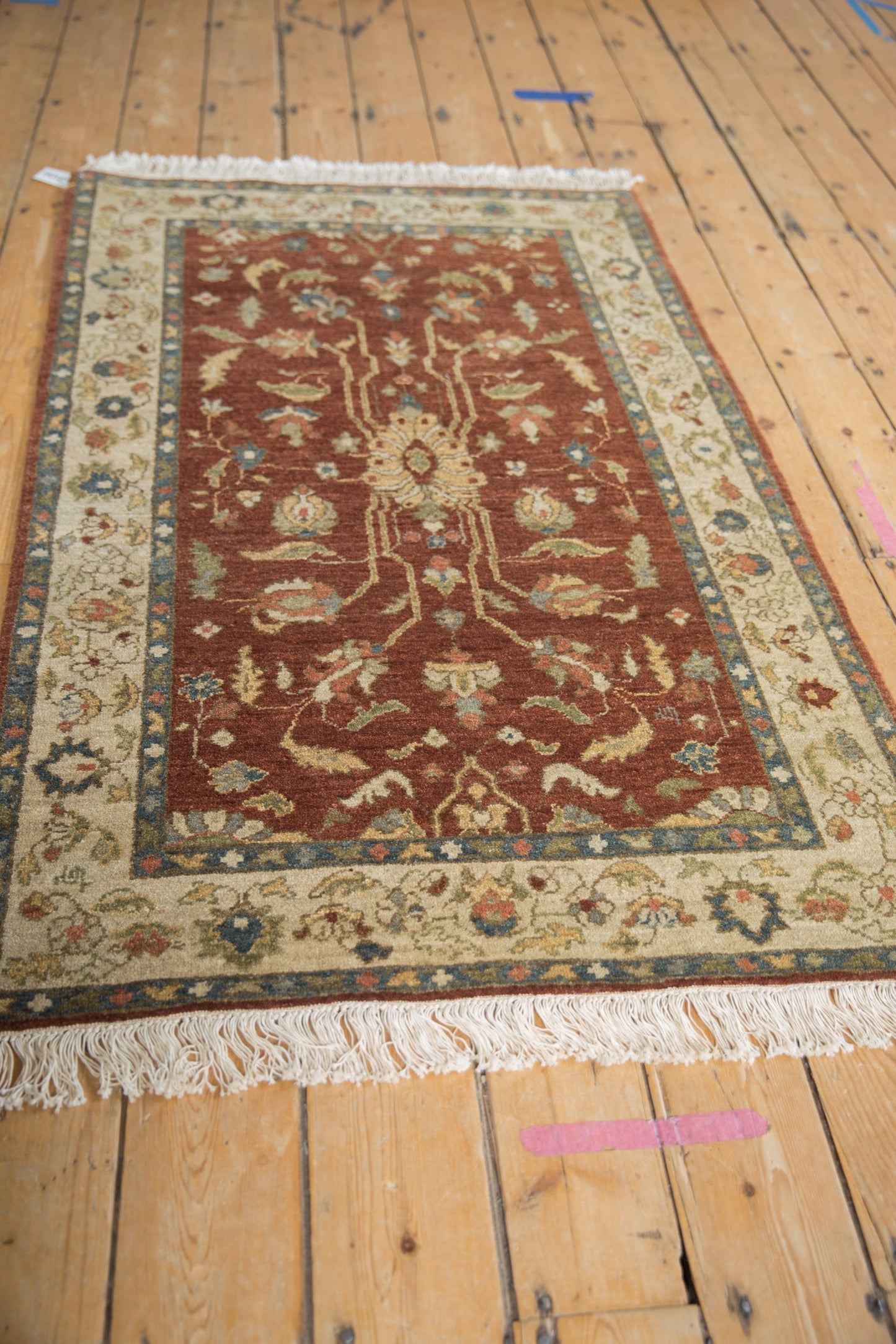 3x5 Vintage Armenian Lilihan Design Rug