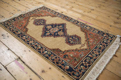 2.5x4 Vintage Armenian Serab Design Rug