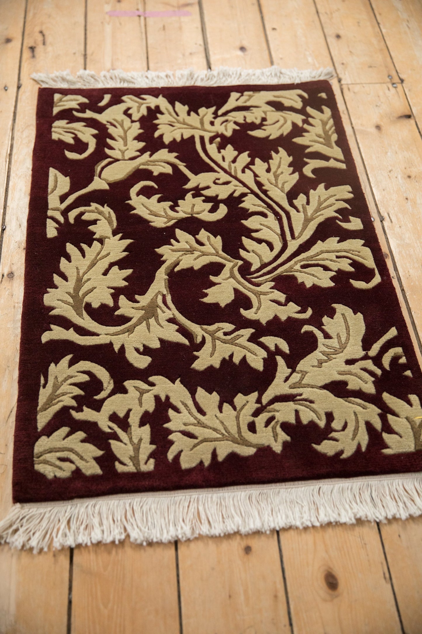 2x3 Vintage Contemporary Indian Arts And Crafts Design Rug Mat