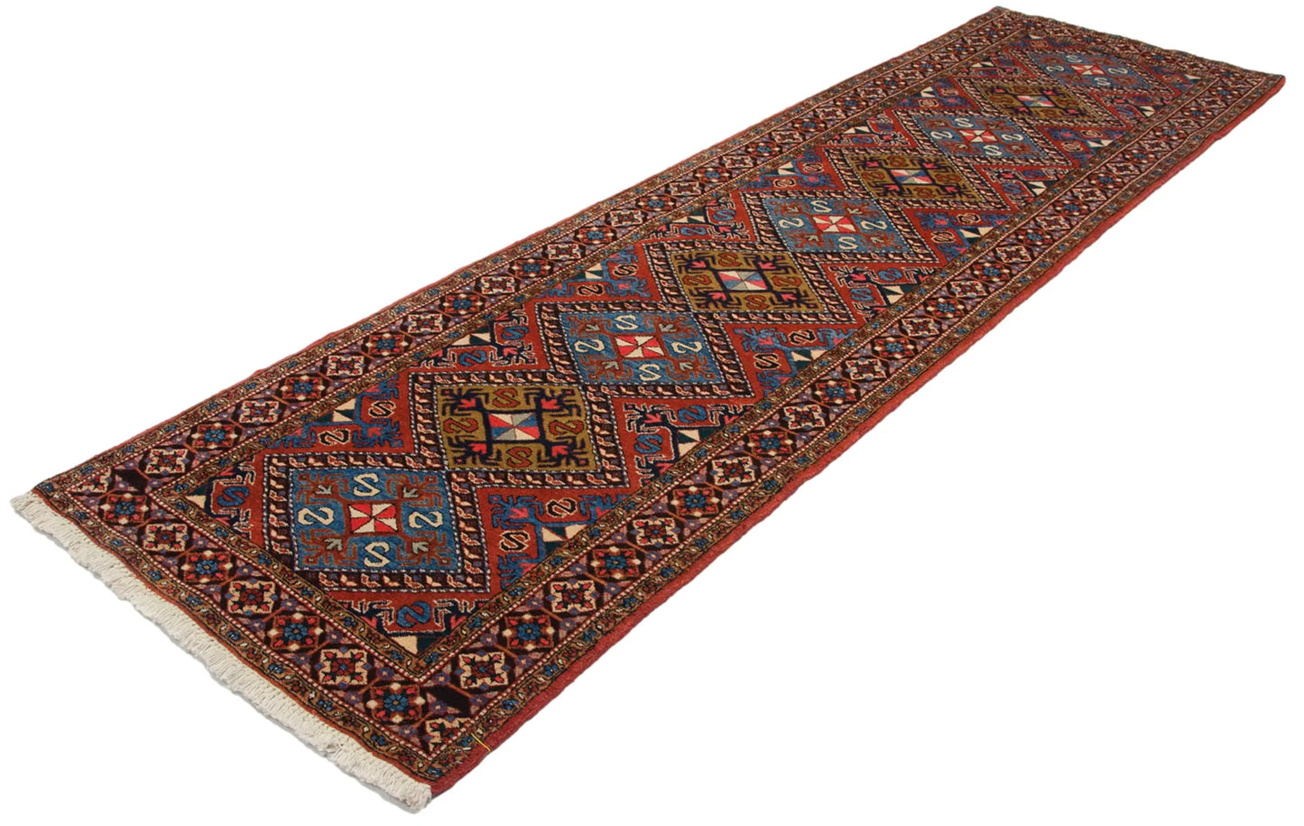 3x11.5 Vintage Ardebil Rug Runner