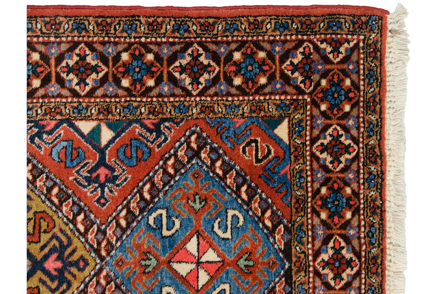 3x11.5 Vintage Ardebil Rug Runner