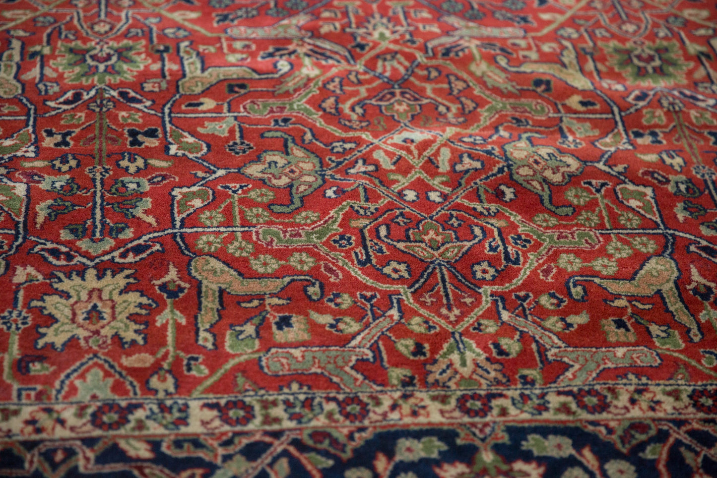 6x9 Vintage Agra Carpet