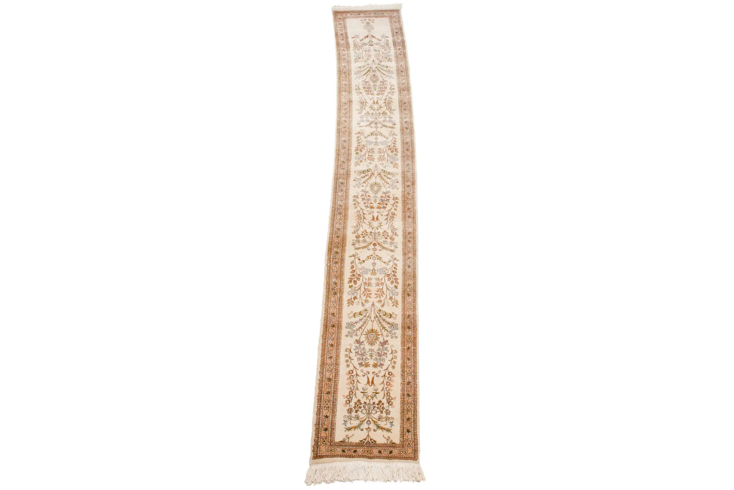 2x12.5 Vintage Tabriz Rug Runner