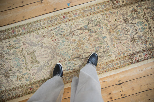 2.5x12 Vintage Tabriz Rug Runner