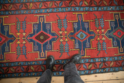 3.5x14 Antique Northwest Persian Rug Runner