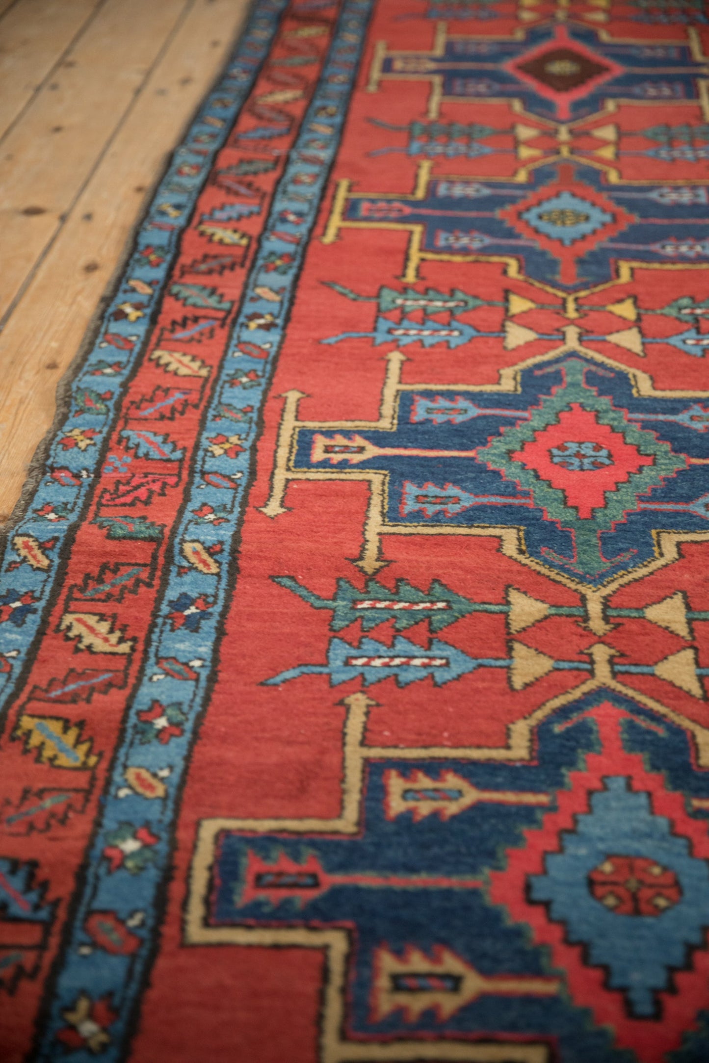 3.5x14 Antique Northwest Persian Rug Runner