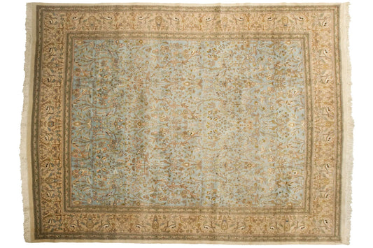 10x13 Vintage Tabriz Carpet
