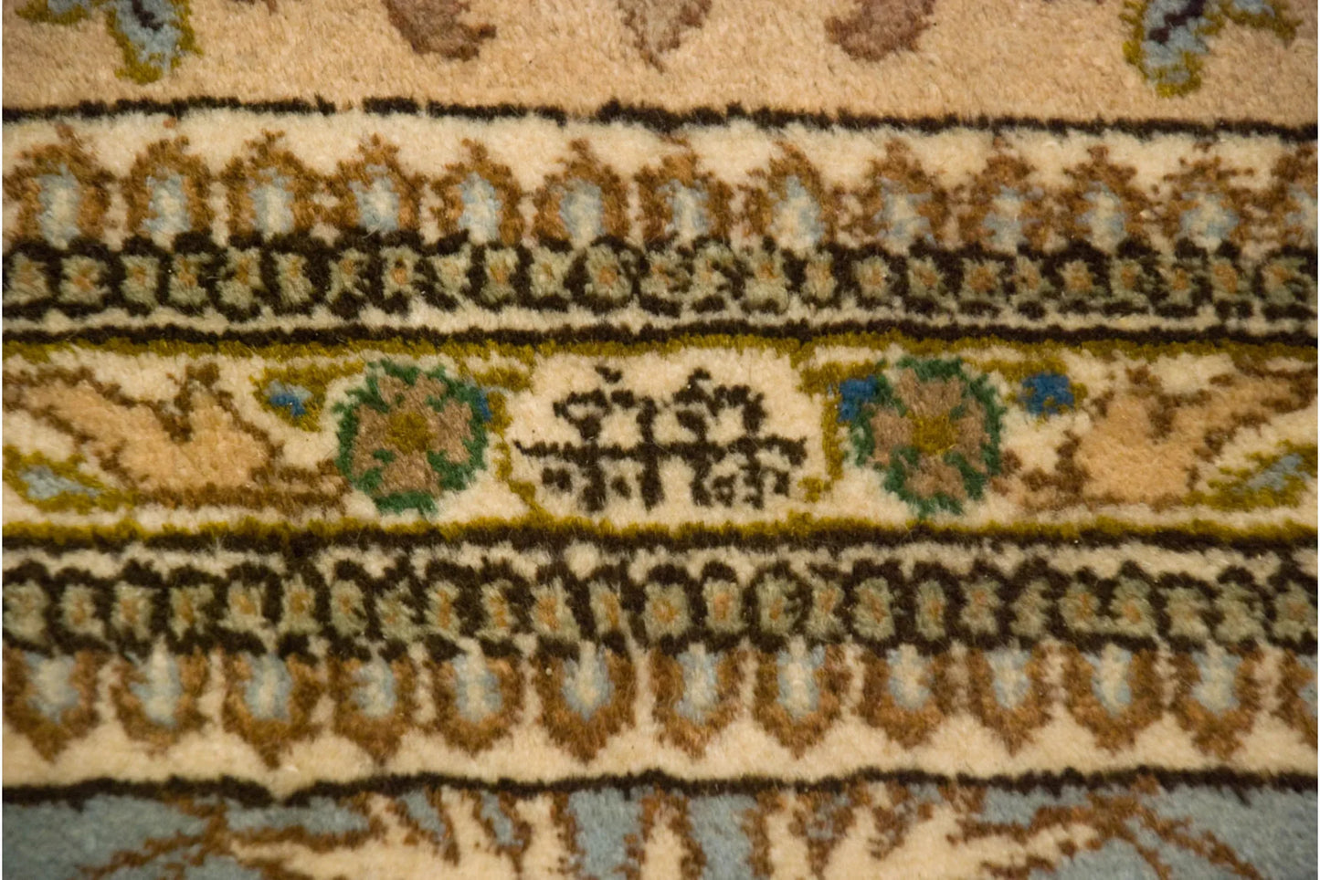 10x13 Vintage Tabriz Carpet