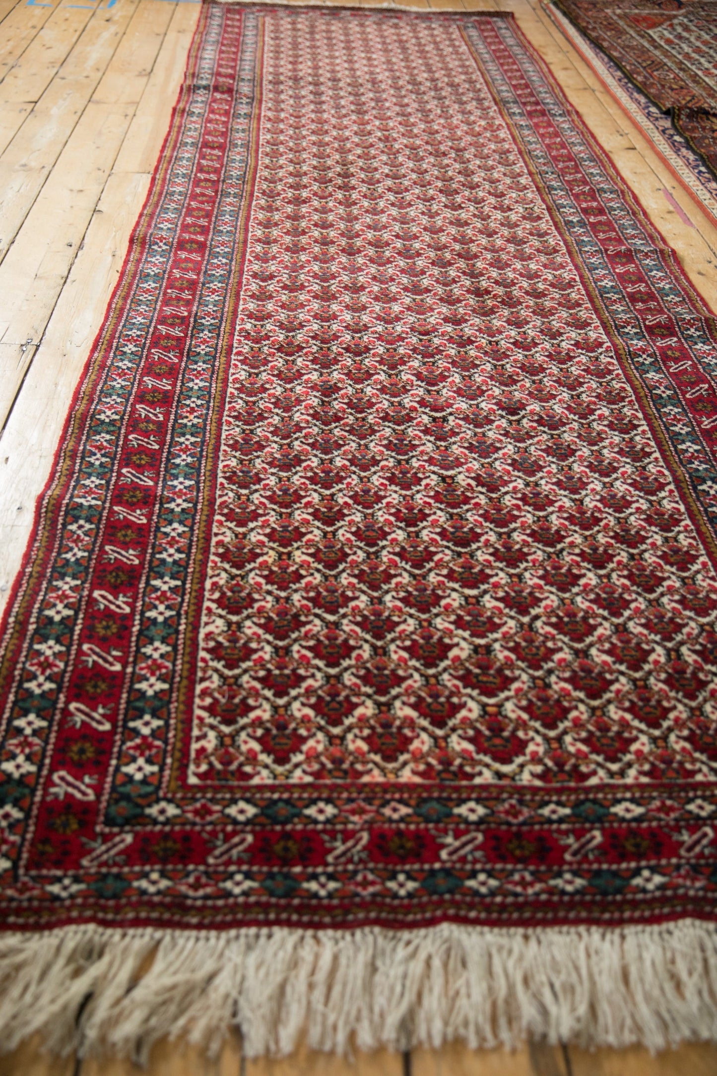 4x12 Vintage Fine Ardebil Rug Runner