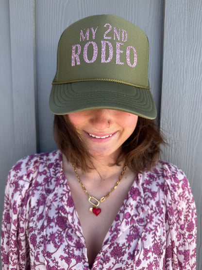 My 2nd Rodeo - Olive Green Trucker
