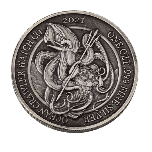 Ocean Crawler 1 oz Silver Round - Limited Edition