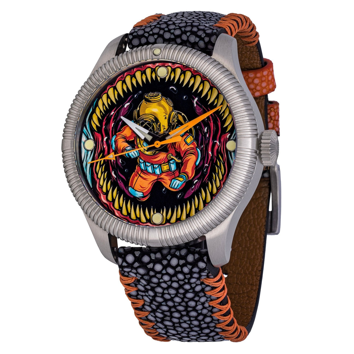 Ceramic-Enamel Dial - The Last Dive