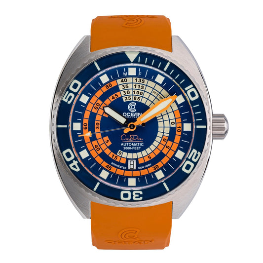 Ocean Crawler Decompression Timer - Blue - Core Diver