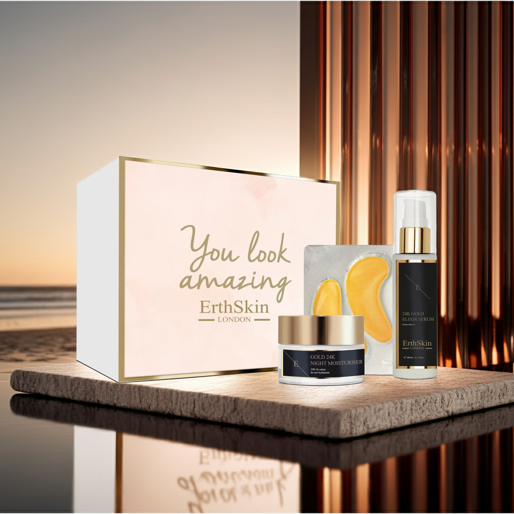 Giftbox Set - 24K Gold Anti-Wrinkle Retinol Skincare Set