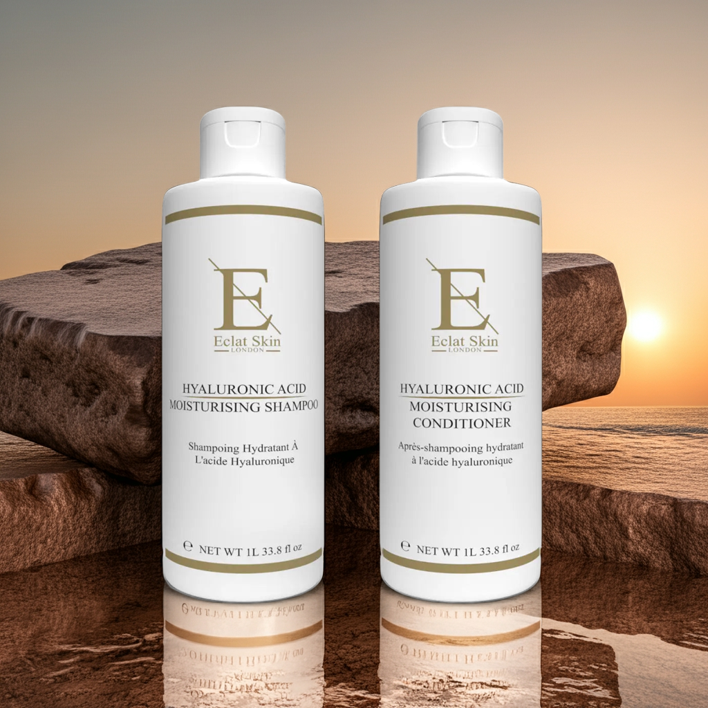 Hyaluronic Acid Moisturising Shampoo 1L + Hyaluronic Acid Moisturising Conditioner 1L