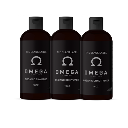 Black Label Shower Set