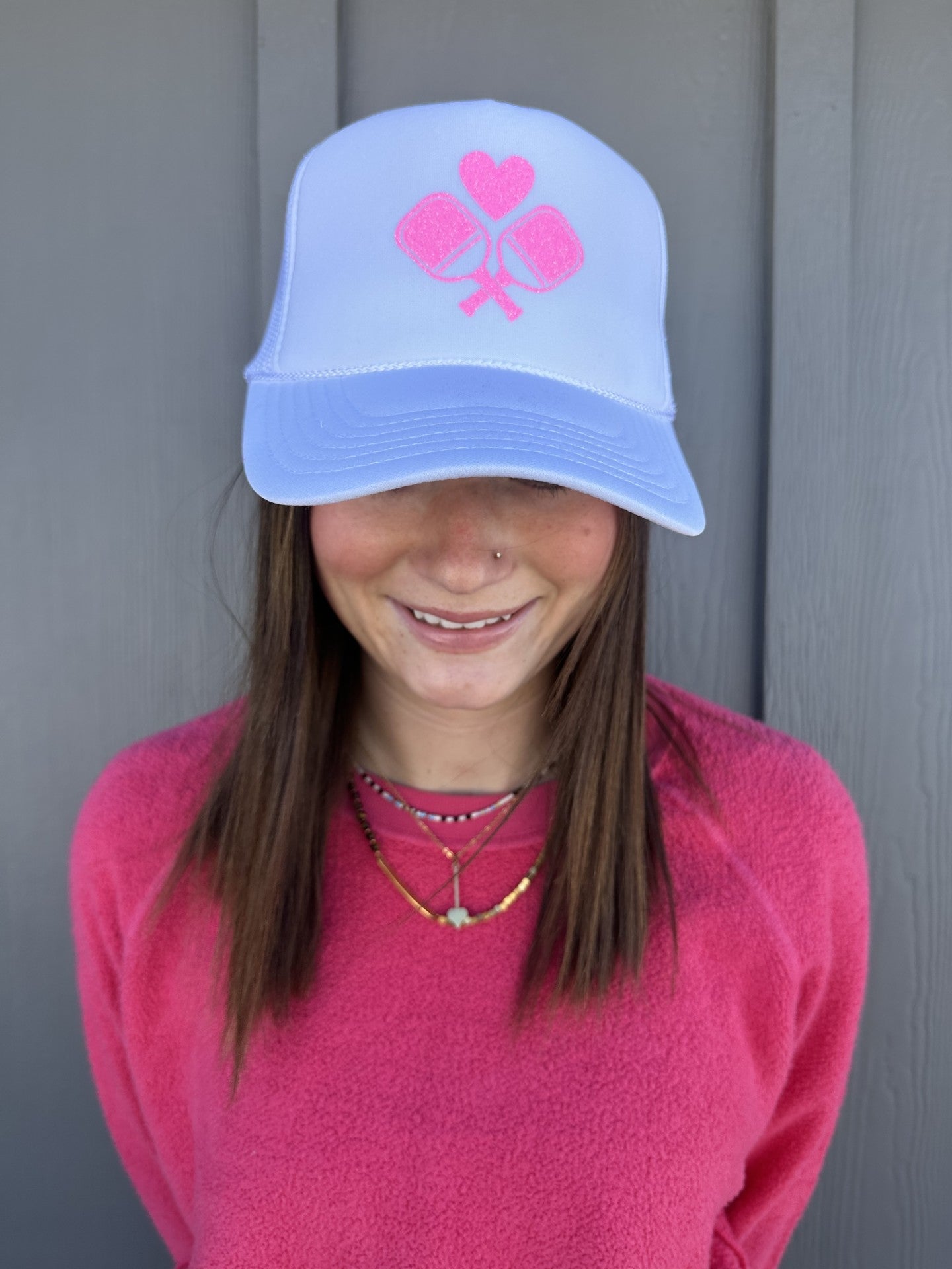 Paddle Love - White Trucker
