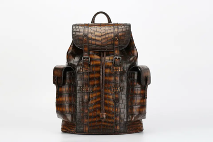 DON JOHN Crocodile Backpacks Unisex