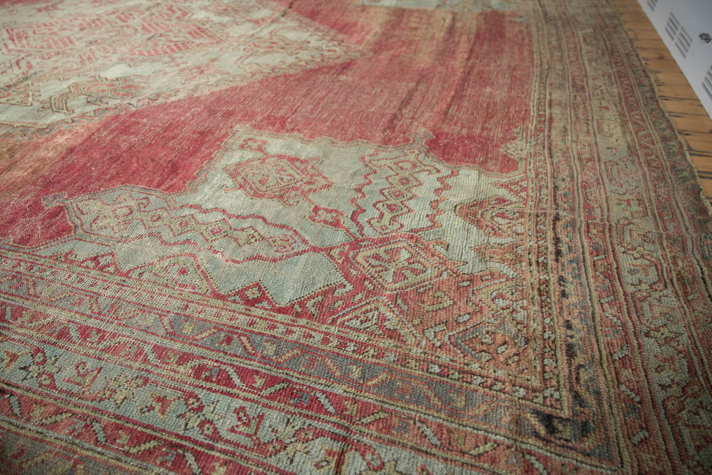 14x17 Vintage Oushak Carpet