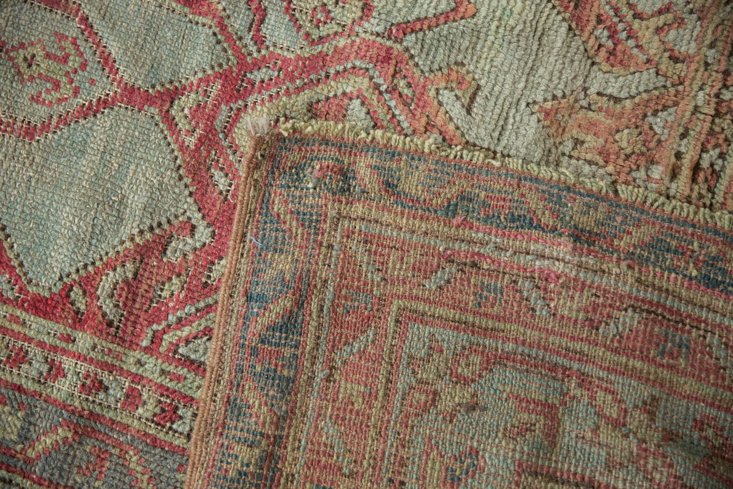 14x17 Vintage Oushak Carpet