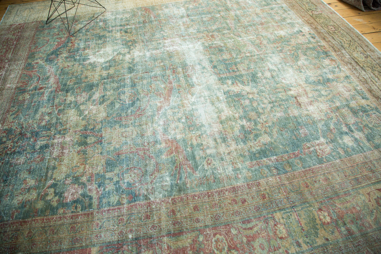 10x11 Antique Mahal Square Carpet