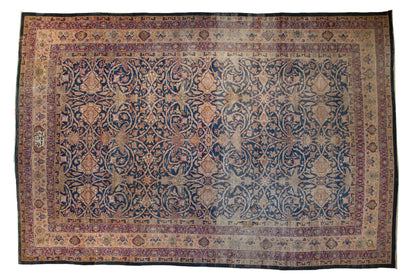 10x15 Antique Kerman Carpet