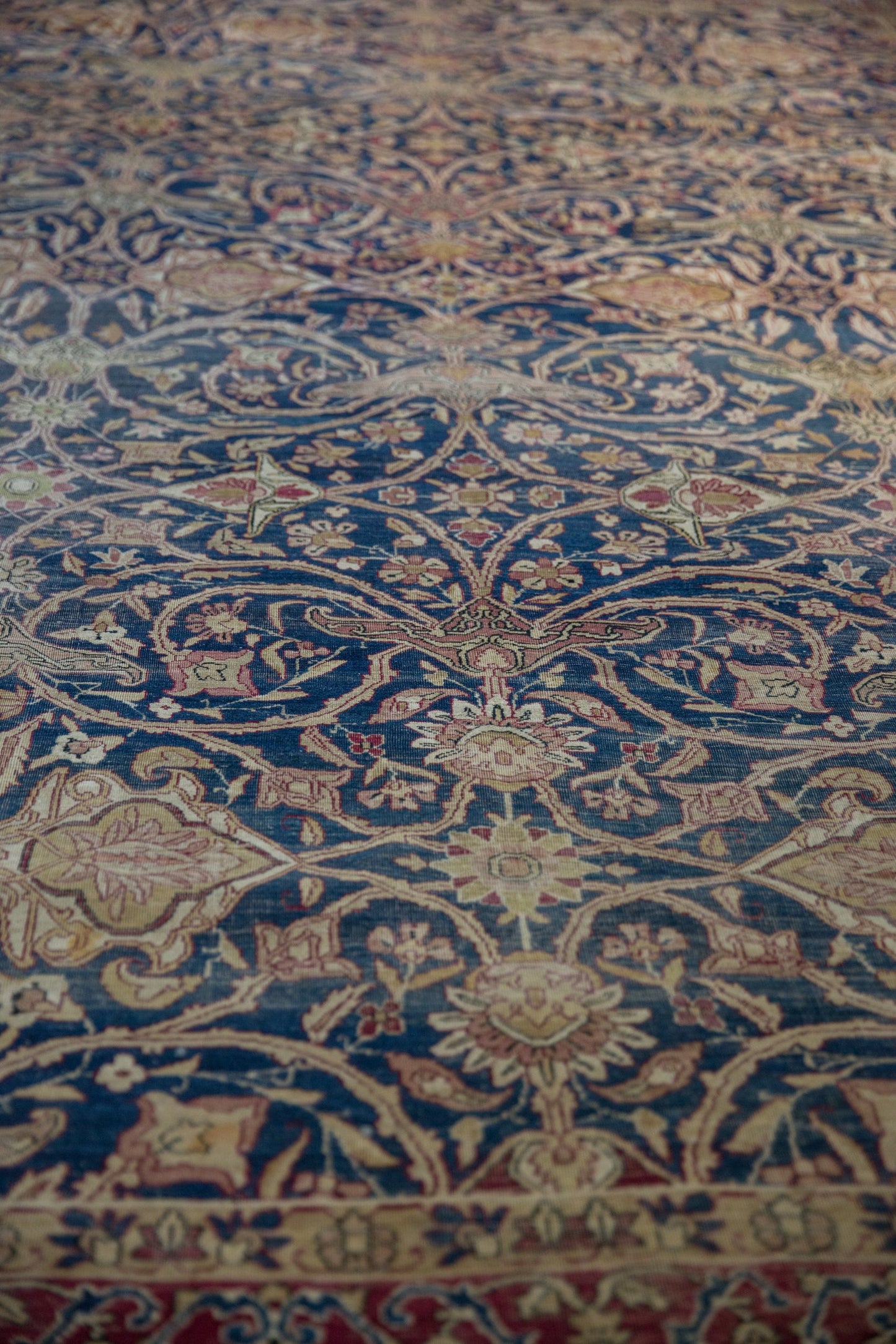 10x15 Antique Kerman Carpet