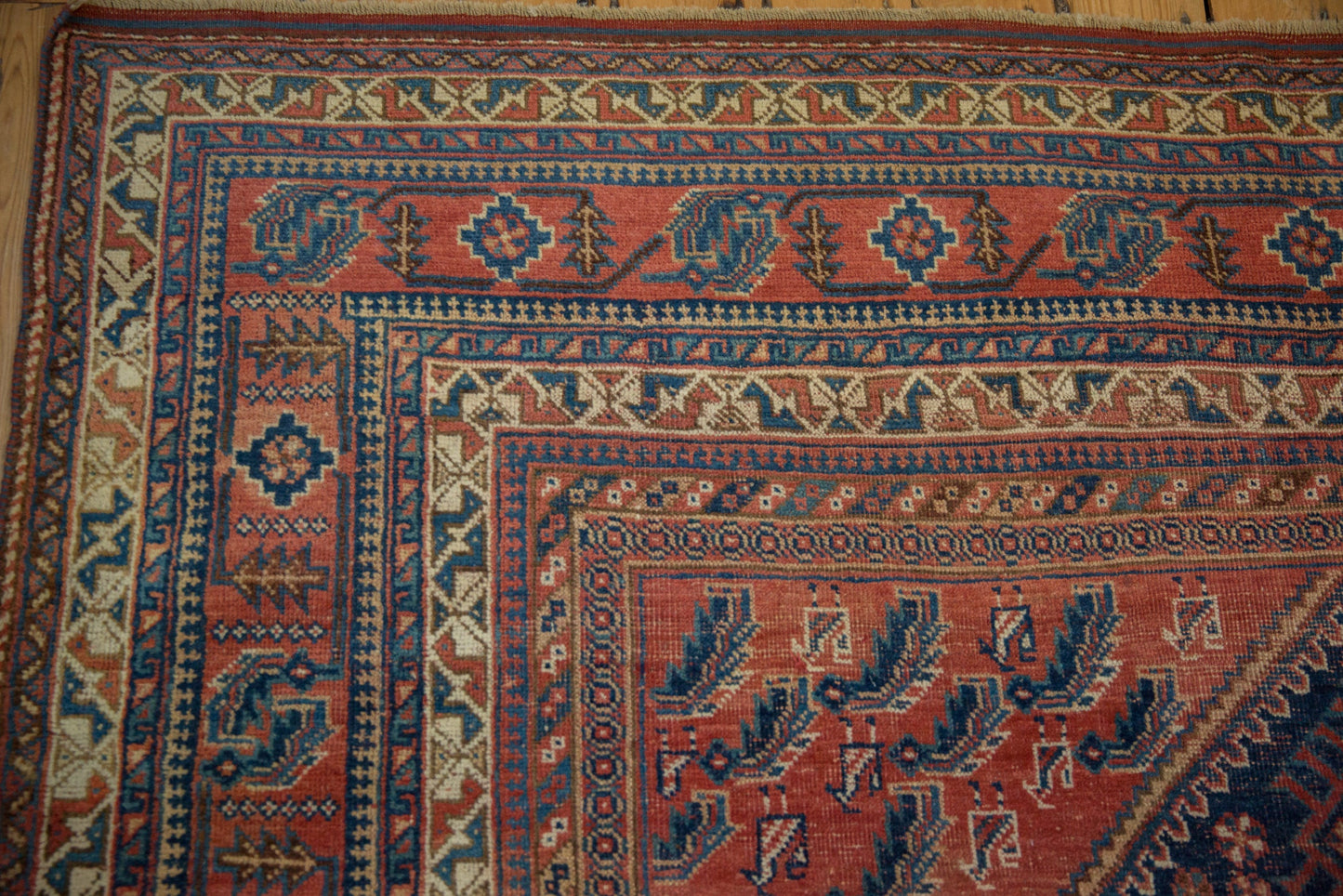 7.5x16 Vintage Afshar Carpet Runner
